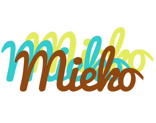 Mieko cupcake logo