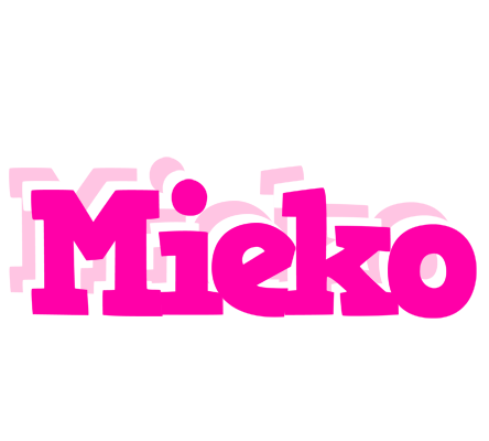 Mieko dancing logo