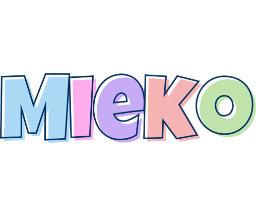 Mieko pastel logo