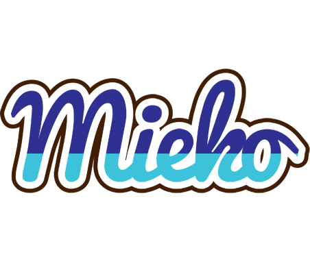 Mieko raining logo