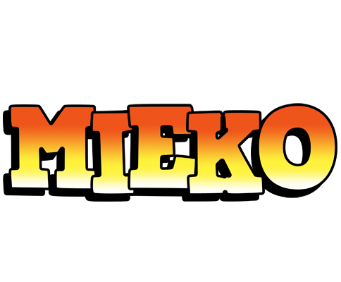 Mieko sunset logo