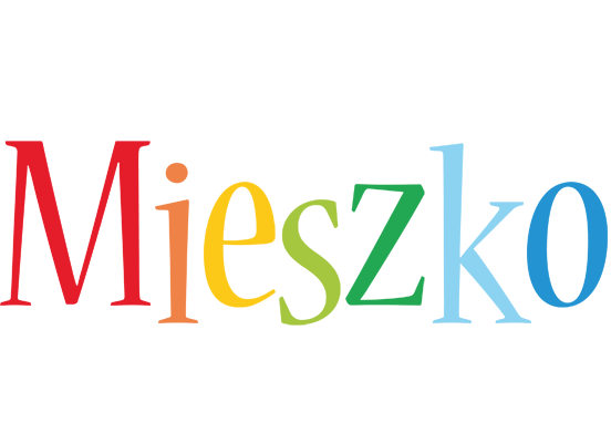 Mieszko birthday logo