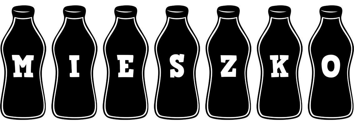 Mieszko bottle logo