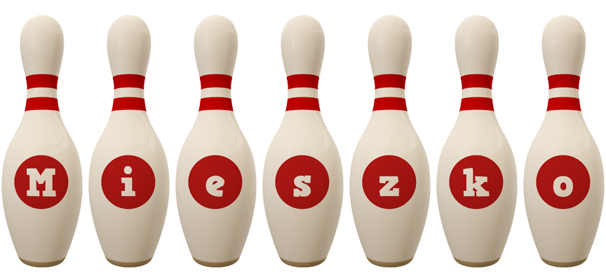 Mieszko bowling-pin logo