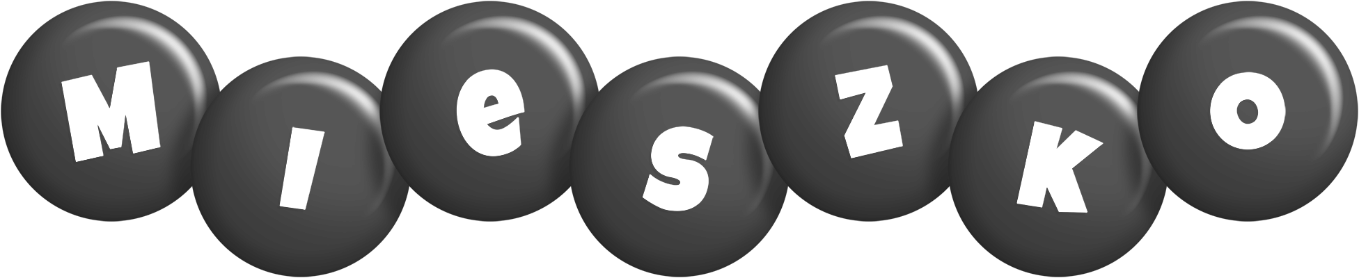 Mieszko candy-black logo
