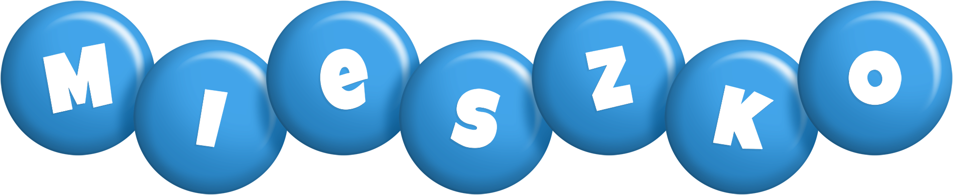 Mieszko candy-blue logo