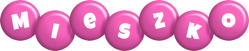 Mieszko candy-pink logo