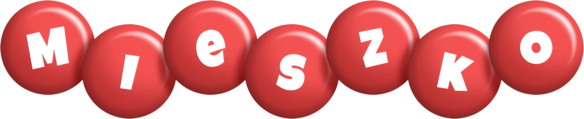 Mieszko candy-red logo