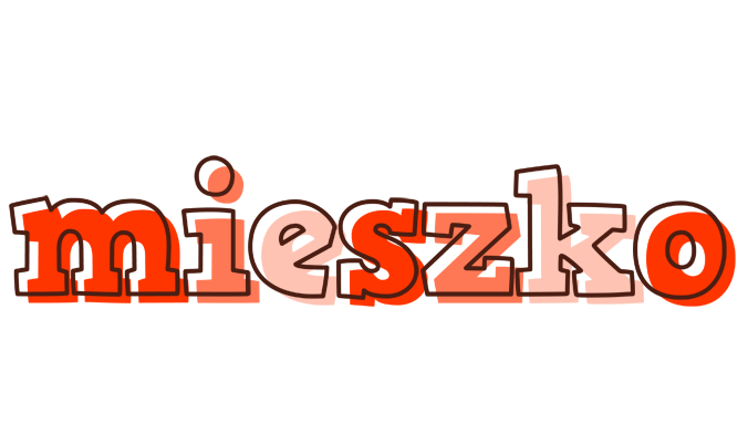 Mieszko paint logo