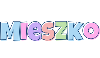 Mieszko pastel logo