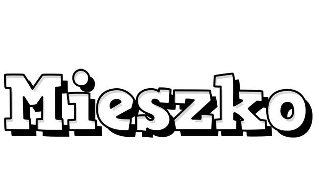 Mieszko snowing logo