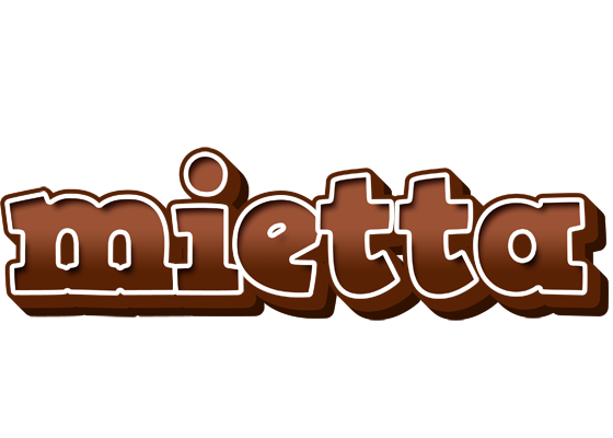 Mietta brownie logo