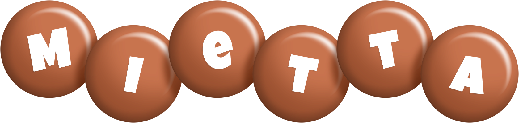 Mietta candy-brown logo