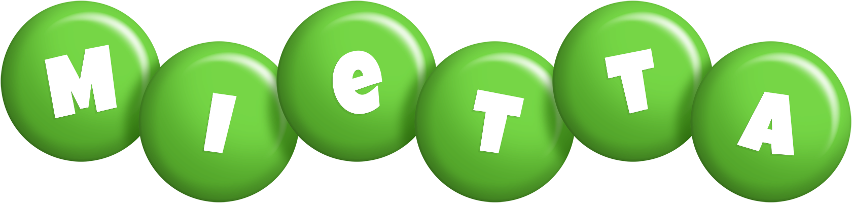 Mietta candy-green logo