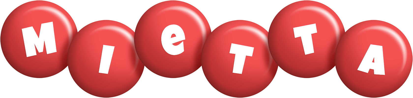 Mietta candy-red logo