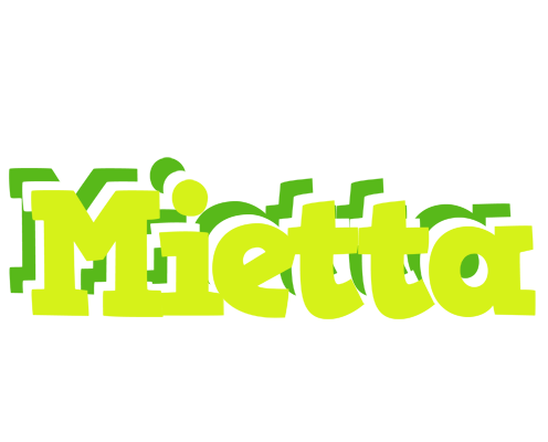 Mietta citrus logo