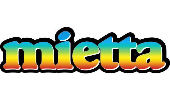Mietta color logo