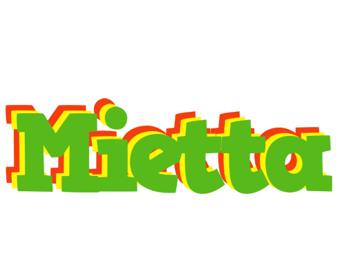 Mietta crocodile logo