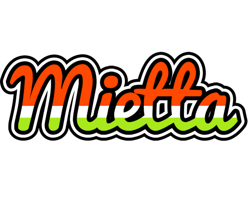 Mietta exotic logo