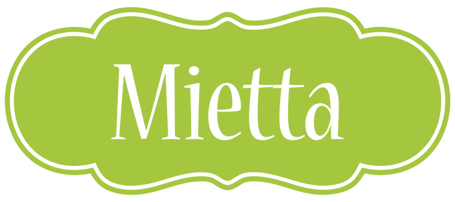 Mietta family logo