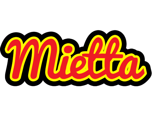 Mietta fireman logo