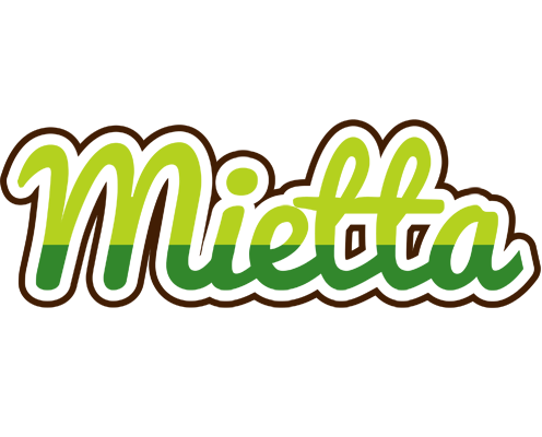 Mietta golfing logo