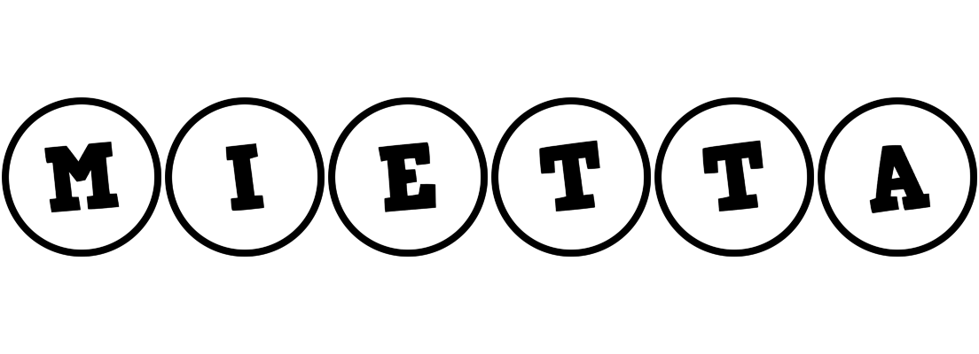 Mietta handy logo