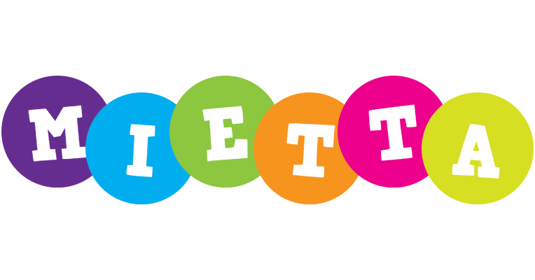 Mietta happy logo