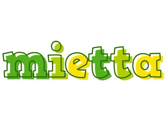 Mietta juice logo
