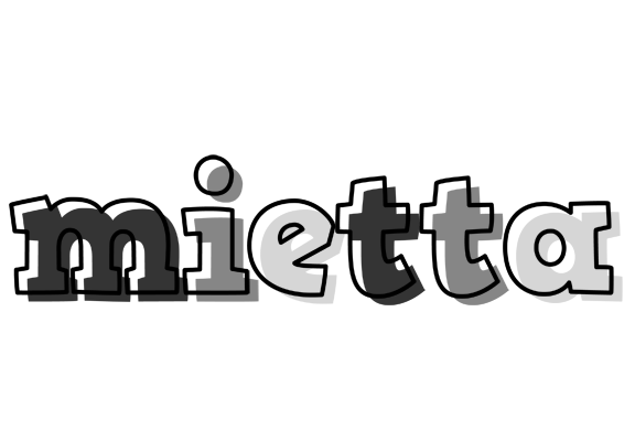 Mietta night logo