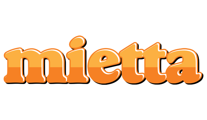 Mietta orange logo