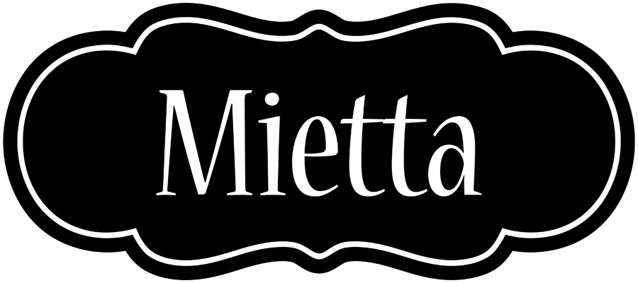 Mietta welcome logo