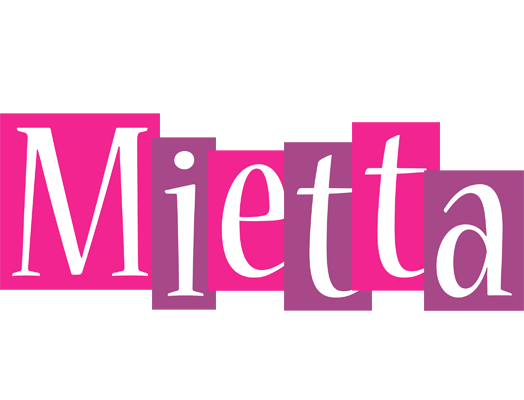 Mietta whine logo