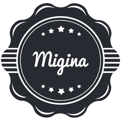 Migina badge logo