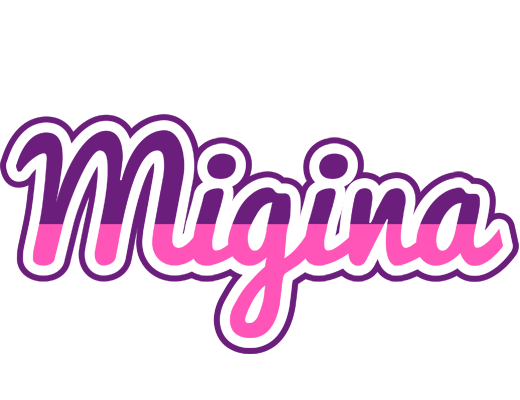 Migina cheerful logo