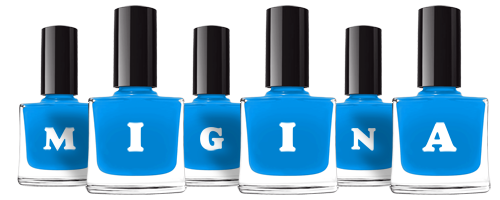 Migina glossy logo