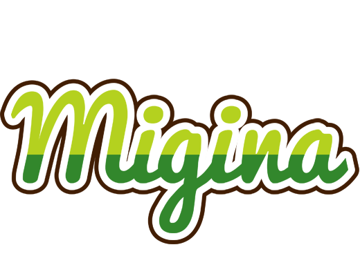 Migina golfing logo