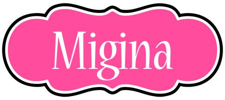 Migina invitation logo
