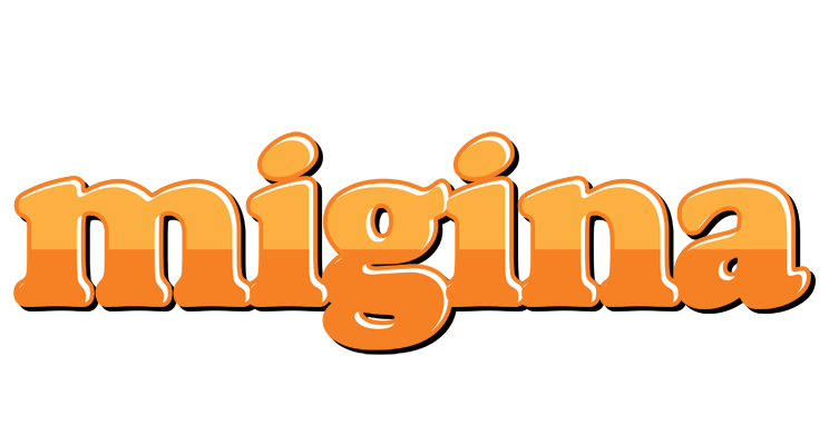 Migina orange logo