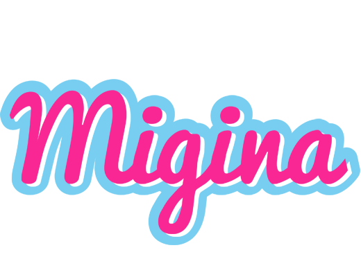 Migina popstar logo
