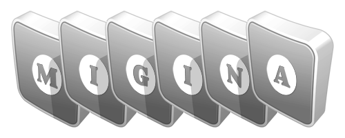 Migina silver logo
