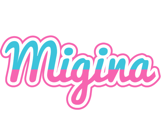 Migina woman logo