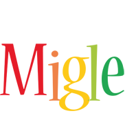 Migle birthday logo