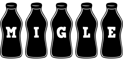 Migle bottle logo