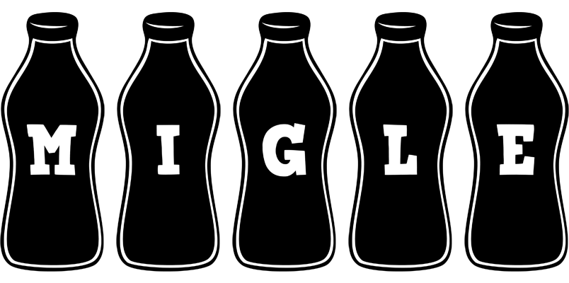 Migle bottle logo