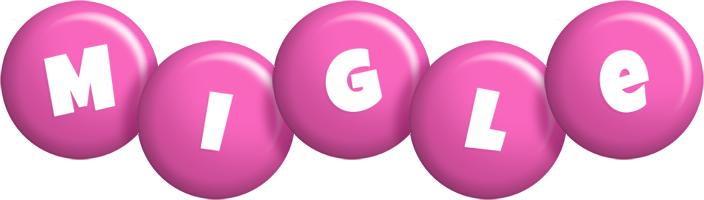 Migle candy-pink logo