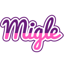 Migle cheerful logo