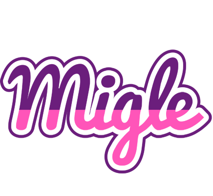 Migle cheerful logo