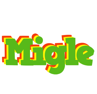 Migle crocodile logo