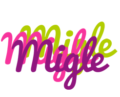 Migle flowers logo